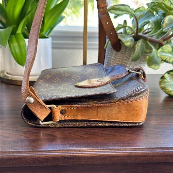 Louis Vuitton Monogram Cartouchiere Monogram Crossbody Bag Messenger Flap